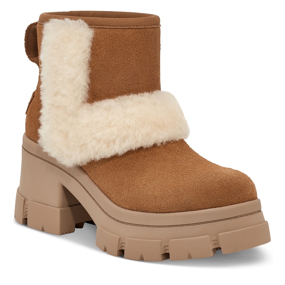 NIB UGG® 1145710 Women's Brooklyn Sunburst Brooklyn Spill-Seam Booties